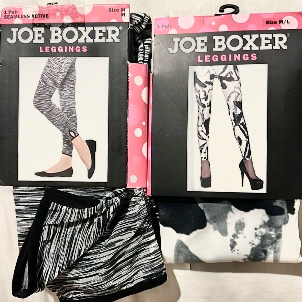 NWT Pair of Joe Boxer Leggings